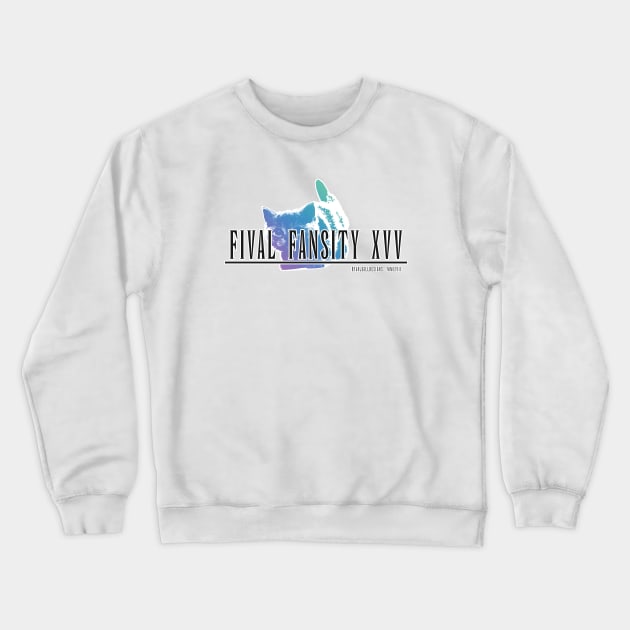 Fival Fansity XVV - Alternate Kitten Release Crewneck Sweatshirt by RyanJGillDesigns